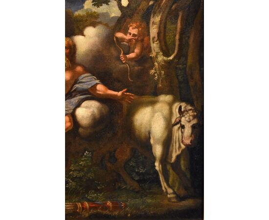 Il mito di Giove, Io e Giunone, Giovanni Angelo Canini (Roma, 1608 – Roma, 1666)  