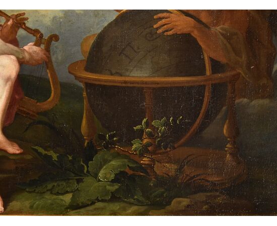 Allegoria del trionfo dell’Arte sul Tempo, Matthias de Visch (La Reninge, 1701 - Bruges, 1765)