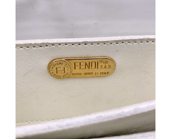 FENDI Borsa a Tracolla Vintage in Pelle Col. n.a. S