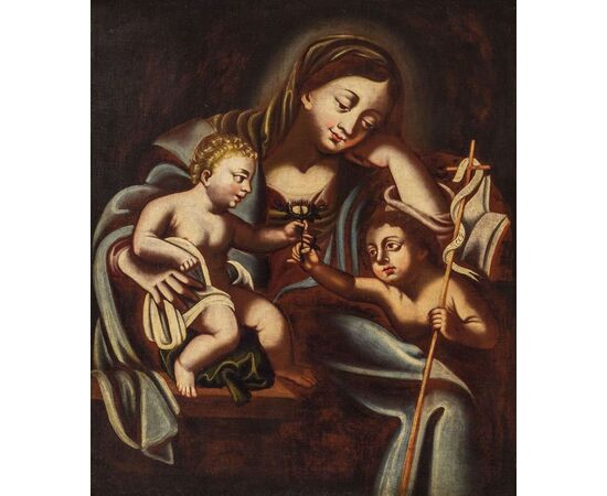"Madonna col Bambino e San Giovannino"