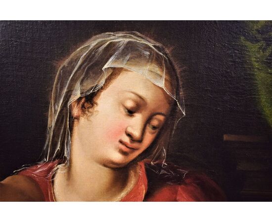 Madonna col Bambino e S. Giovannino - Veneto inizi '600