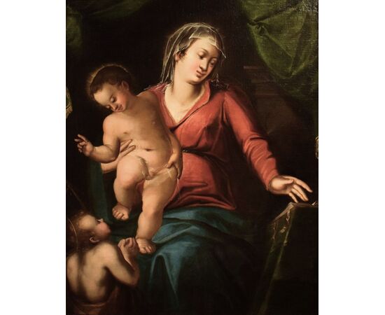 "Madonna con Bambino e San Giovannino"