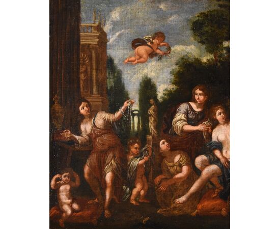 La Toeletta di Venere, Francesco Albani (Bologna 1578 - 1660) bottega di