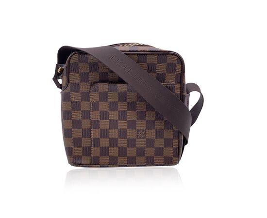 LOUIS VUITTON Borsa a Tracolla in Tela Col. Marrone Olav S