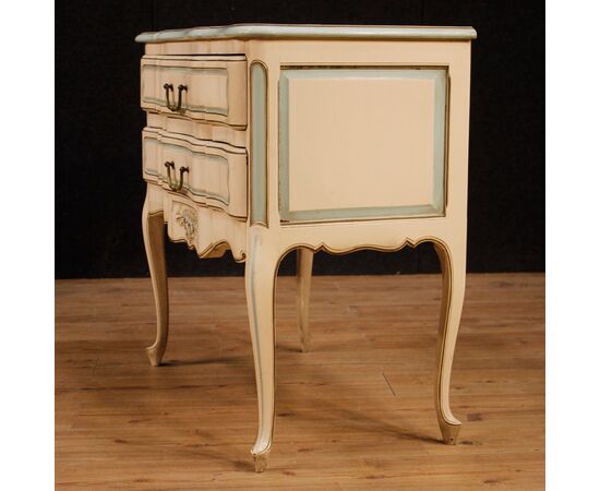 French lacquered and painted dresser from 20th century