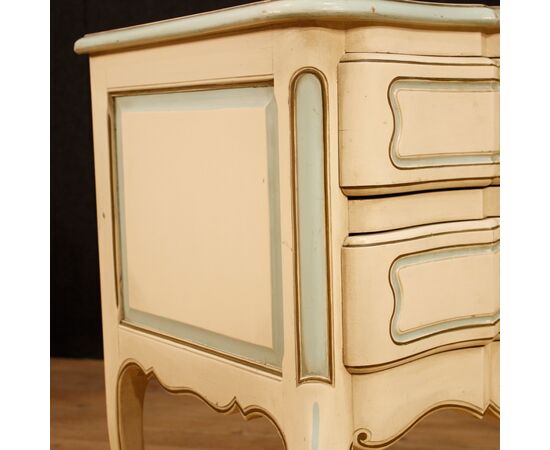 French lacquered and painted dresser from 20th century