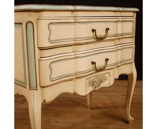 French lacquered and painted dresser from 20th century