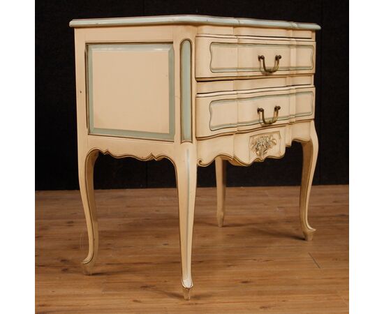 French lacquered and painted dresser from 20th century