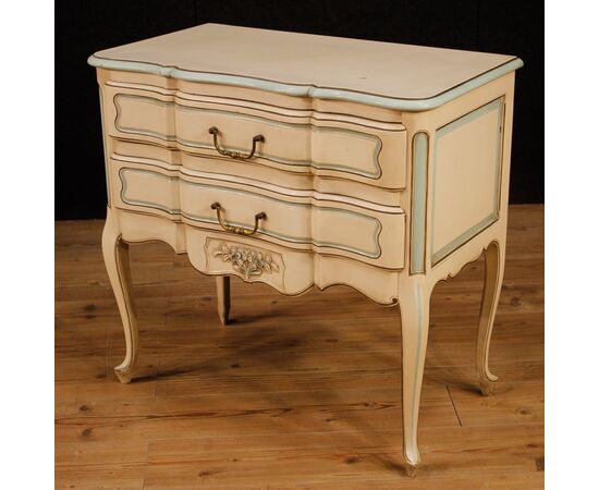 French lacquered and painted dresser from 20th century