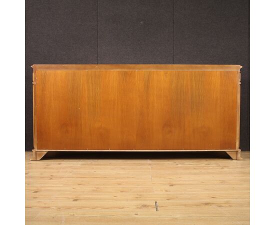 Great lacquered and painted Venetian sideboard from the 70s