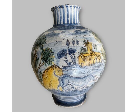 Grande vaso Caltagirone XVIII secolo