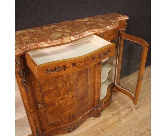 Great Napoleon III style French inlaid sideboard