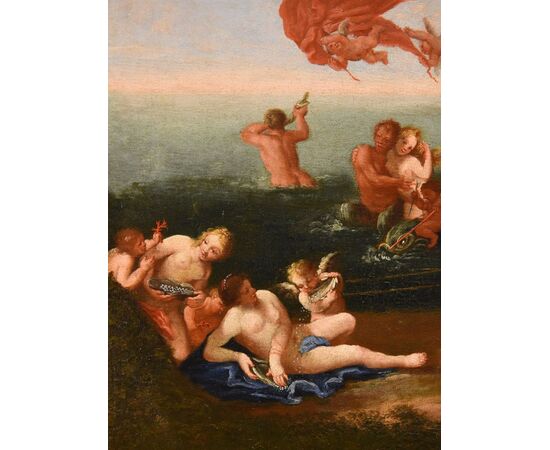 Il trionfo della ninfa Galatea (o Allegoria dell’acqua), Francesco Albani (Bologna 1578 - 1660) Cerchia di
