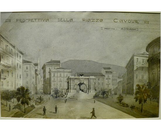 Projects for Piazza Cavour in Como     