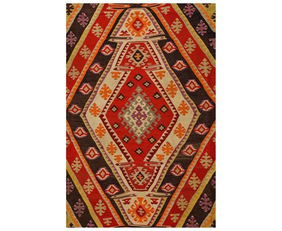 Turkish Antique Kilim Sivas from Private Collection     