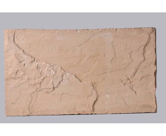 Antique Cast Architectural Mogul Stone Panel     