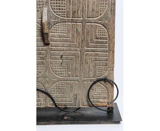 Primitive Borneo old Barn Door as a Modern Sculpture     