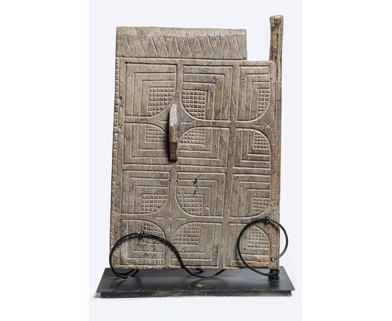 Primitive Borneo old Barn Door as a Modern Sculpture     