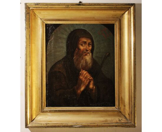 San Francesco da Paola | olio su tela del XVII sec.