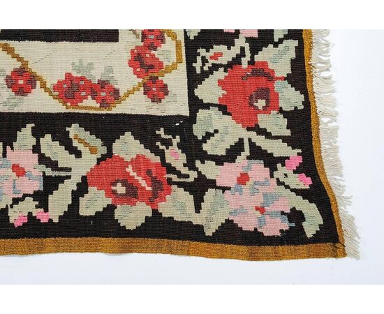 Old Caucasian kilim GAREBAGH (or KAREBAGH)     