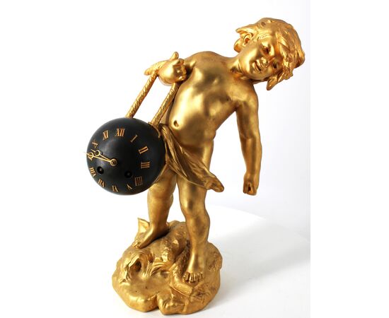 Orologio scultura Auguste Moreau 1890