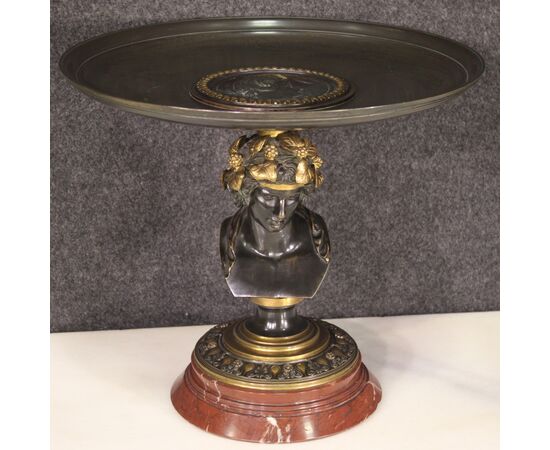 French bronze stand signed Alph. Giroux Paris and dated 1871