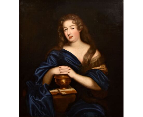 Ritratto di Louise Renée de Keroualle come Maddalena, Pierre Mignard, detto Le Romain (Troyes 1612 – Parigi 1695), attribuito