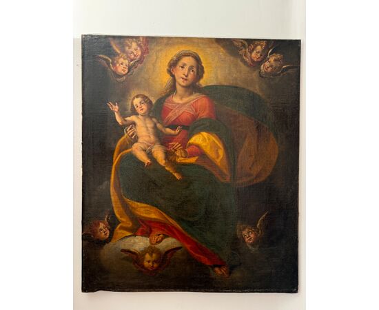 Giovan Battista Della Rovere ( il Fiamminghino) Milano 1561-1630 Madonna col Bambino