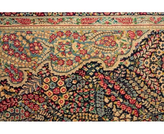 KIRMAN Ravar carpet with prayer design (n.148)     