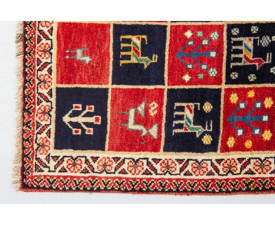 Old Iranian GABBEH carpet - nr. 1362 -     