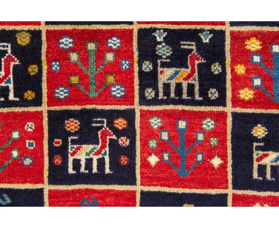 Old Iranian GABBEH carpet - nr. 1362 -     