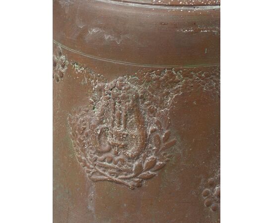 Ancient Italian bronze bell - ref. O / 5088     