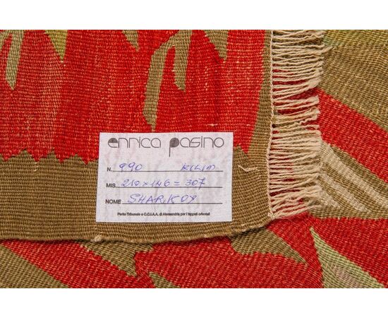 Turkish kilim SHARKOY very fine - nr. 990     