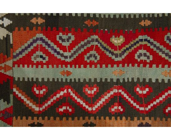 Large antique Turkish kilim SIVAS - nr. 155     