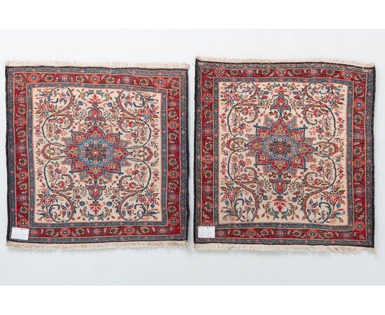 Pair of Persian rugs BIDJAR - nr. 136 and 137 -     