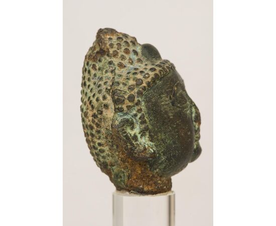 Small bronze head - O / 4641 -     