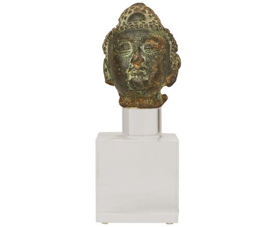 Small bronze head - O / 4641 -     