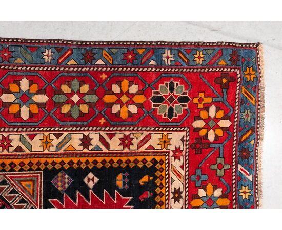 Antique SHIRVAN carpet from private collection -     