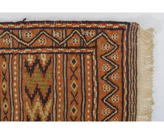 Particular carpet-kilim &quot;soffreh&quot; - n. 760.     