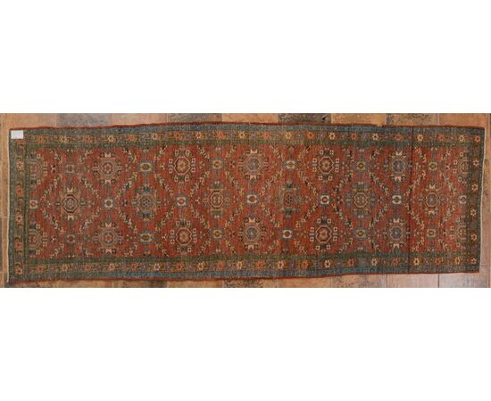 Antique Persian runner MALAYER - nr. 550 -     