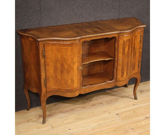 Credenza italiana in legno del XX secolo