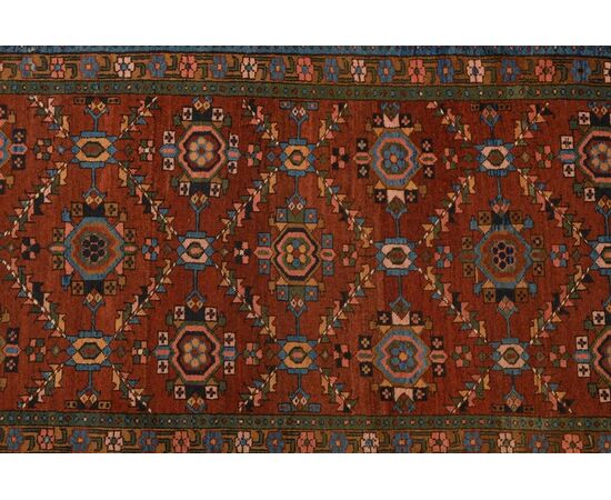 Antique Persian runner MALAYER - nr. 550 -     