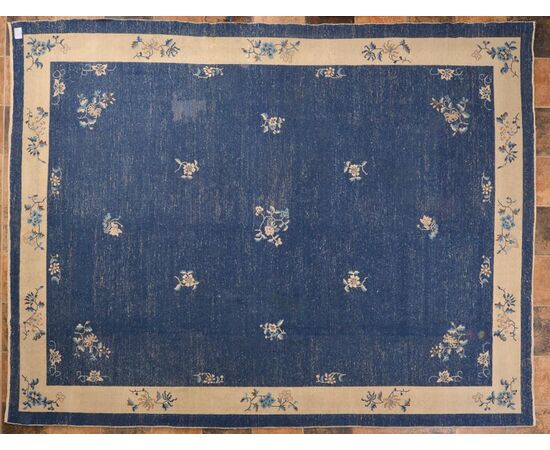 Antique Chinese BEIJING carpet - no. 1230 -     