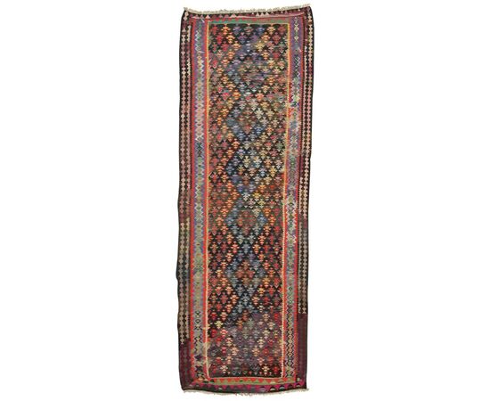 Antica passatoia Kilim KURDESTAN - n.225 -