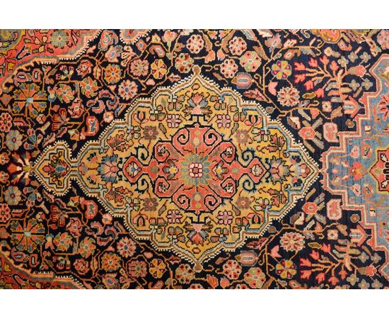 Antique MAHAL carpet - n.757 -     