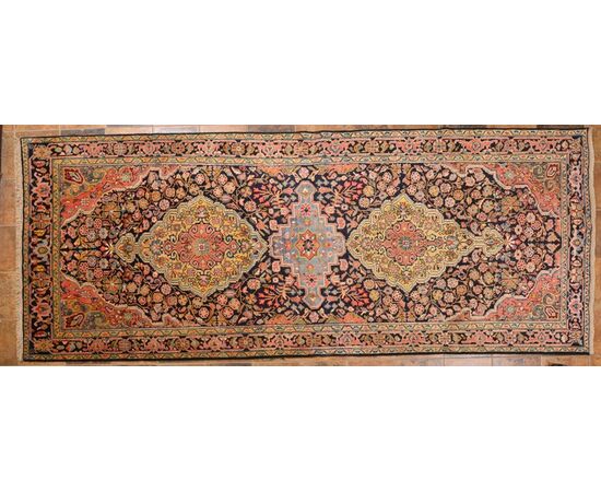 Antique MAHAL carpet - n.757 -     