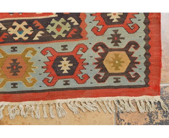 Old manufacture SHARKOY kilim gallery - n. 444 -     