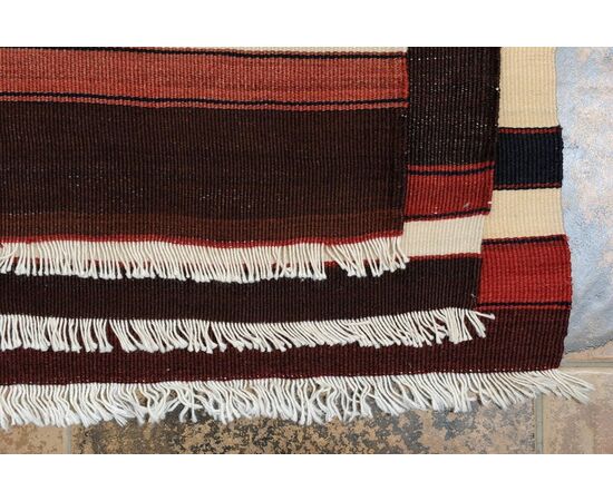 BALIKESIR kilim divided into three strips - nr. 1110 -     