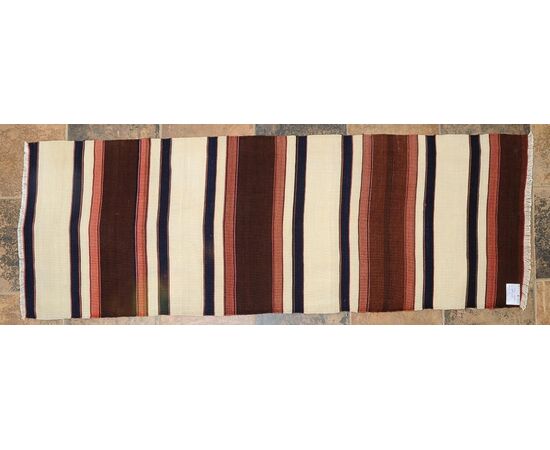 BALIKESIR kilim divided into three strips - nr. 1110 -     