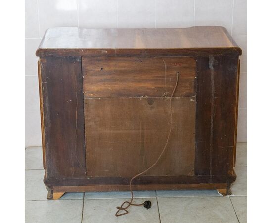 Bar cabinet with turntable from the 1930s - M / 1967 -     